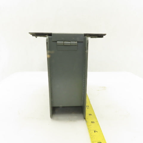 6" x 6" Flange Wire Way Gutter Lay In Coupling Section