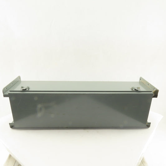6" x 6" Flange Wire Way Gutter Lay In  24" Section W/ 2" Liquatite Connections