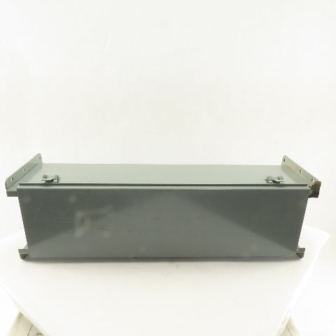 6" x 6" Flange Wire Way Gutter Lay In  24" Section W/ 2" Liquatite Connections