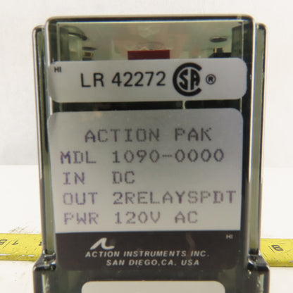 Action Instruments 1090-0000 Action Pak 120V 2 Relay DC SPDT Limit Alarm