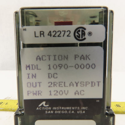 Action Instruments 1090-0000 Action Pak 120V 2 Relay DC SPDT Limit Alarm