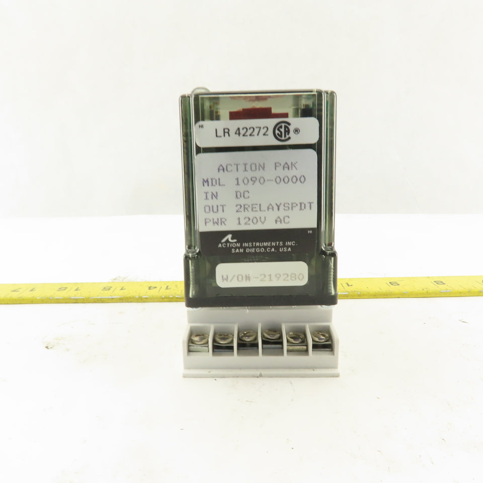 Action Instruments 1090-0000 Action Pak 120V 2 Relay DC SPDT Limit Alarm