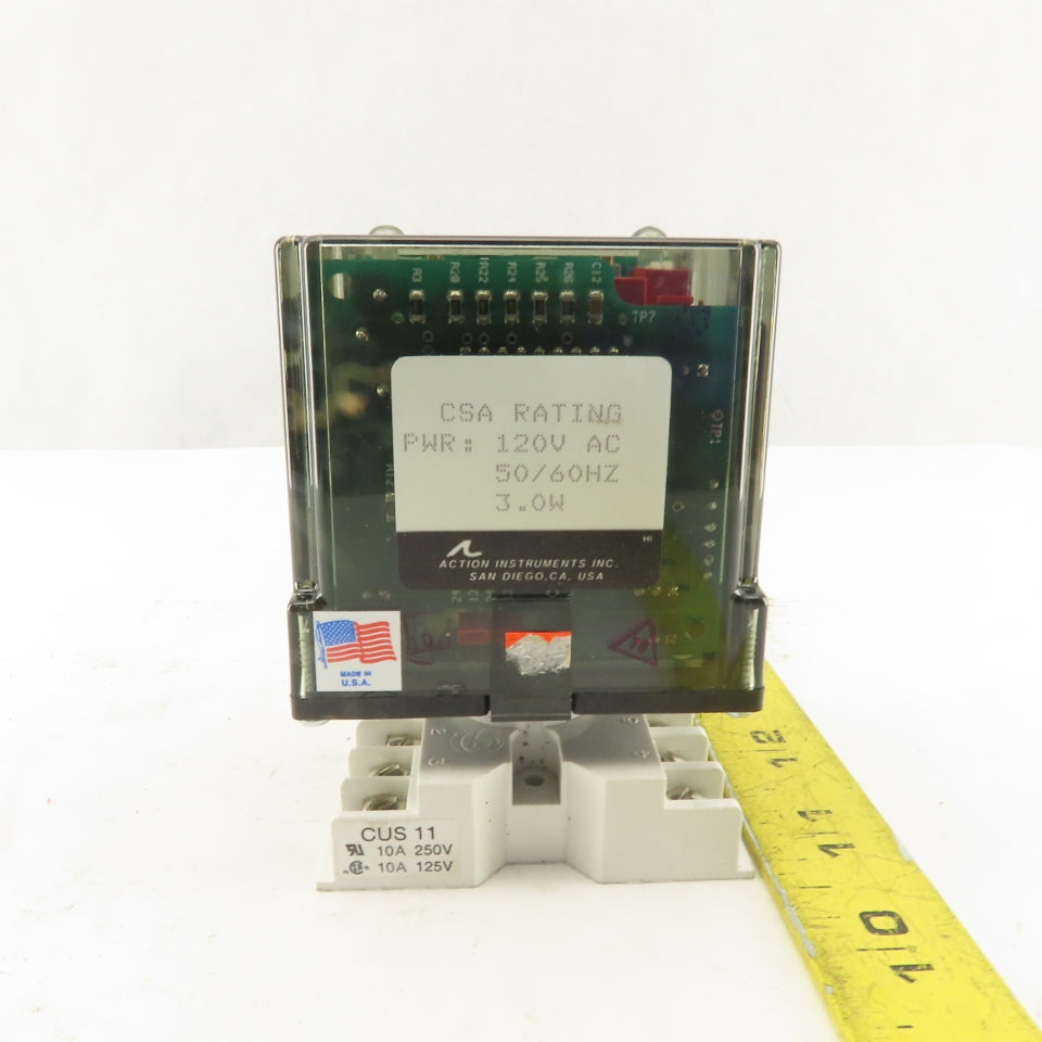 Action Instruments 1090-0000 Action Pak 120V 2 Relay DC SPDT Limit Alarm
