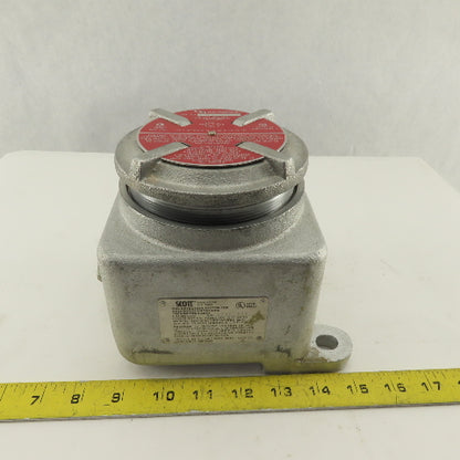 Scott 40012400 18-28.5VDC Gas Detection System Transmitter In HAZLOC Enclosure
