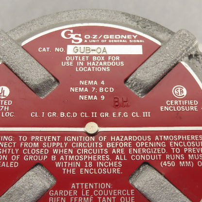 Scott 40012400 18-28.5VDC Gas Detection System Transmitter In HAZLOC Enclosure
