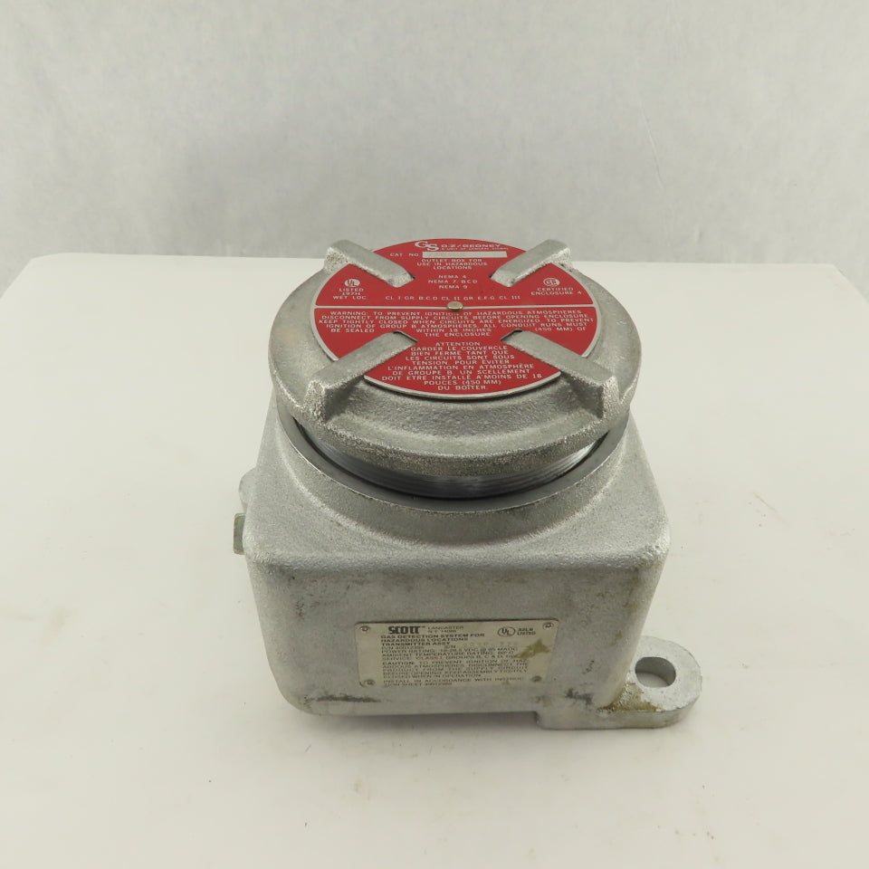 Scott 40012400 18-28.5VDC Gas Detection System Transmitter In HAZLOC Enclosure