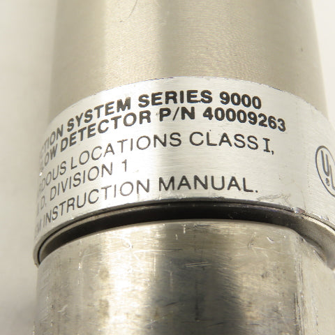 Scott Series 9000 40009263 Gas System Positive Flow Detector