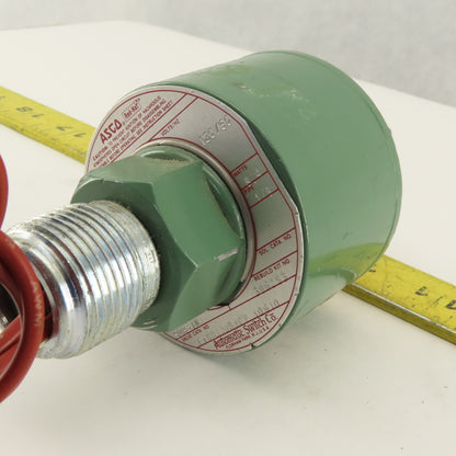 Asco FTX8320B4PV10610 Red Hat 120V Solenoid Valve 1/8" NPT