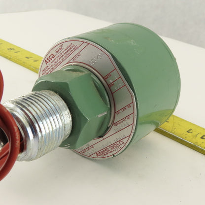 Asco FTX8320B4PV10610 Red Hat 120V Solenoid Valve 1/8" NPT