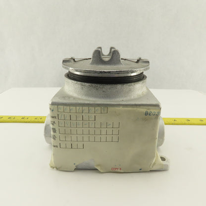 Crouse Hinds 3/4GUAT-24T 3/4" Hub 3 way Conduit Body Explosion Proof HAZLOC
