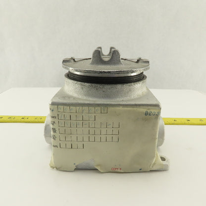 Crouse Hinds 3/4GUAT-24T 3/4" Hub 3 way Conduit Body Explosion Proof HAZLOC