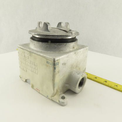 Crouse Hinds 3/4GUAT-24T 3/4" Hub 3 way Conduit Body Explosion Proof HAZLOC