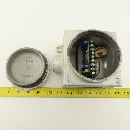 Crouse Hinds 3/4GUAT-24T 3/4" Hub 3 way Conduit Body Explosion Proof HAZLOC