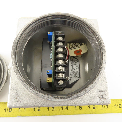 Crouse Hinds 3/4GUAT-24T 3/4" Hub 3 way Conduit Body Explosion Proof HAZLOC