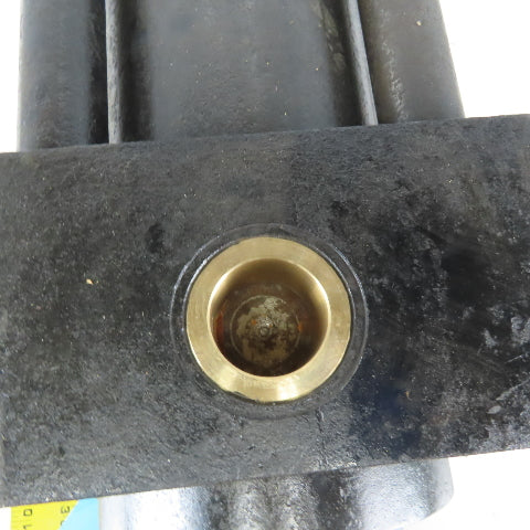 12" Stroke 6" Bore Tandem Hydraulic Cylinder Center Port Brass Pocket Set Of 2