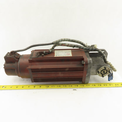 Yaskawa USASEM-18YRW11 AC Servo Motor 2000 RPM 1.54kW Encoder