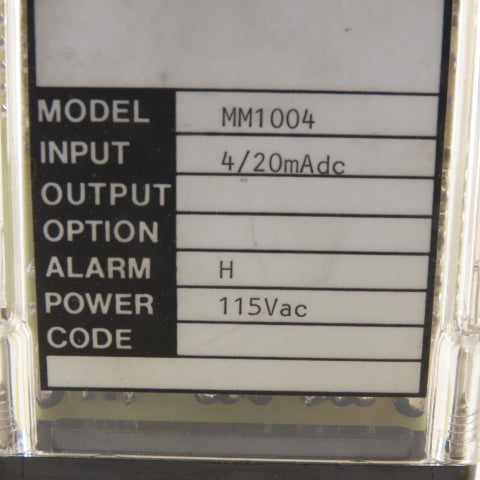 Wilkerson MM1004 Might Module 115V Single Channel Alarm Relay