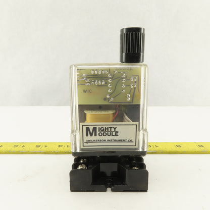 Wilkerson MM1004 Might Module 115V Single Channel Alarm Relay