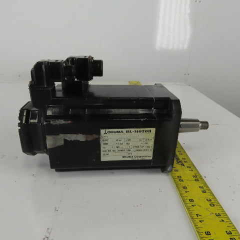 Okuma BL-MC95J-20T 2kW 2000 RPM 3Ph 133V Permanent Magnet AC Servo Motor