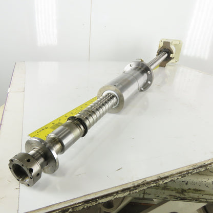 Tsubaki 31B-1524-1 Okuma MA-40HA Y Axis Ball Screw Assembly 57-7/8" OAL