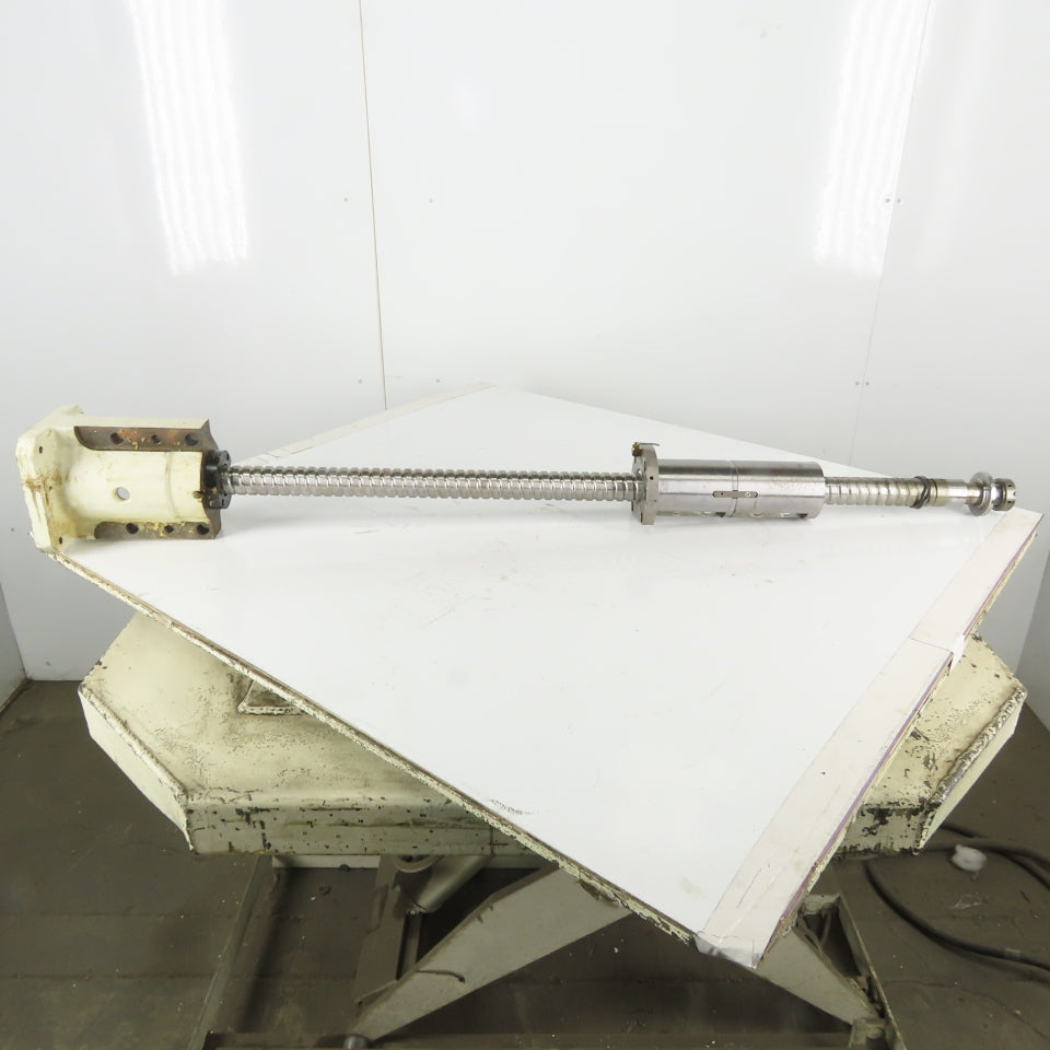 Tsubaki 31B-1524-1 Okuma MA-40HA Y Axis Ball Screw Assembly 57-7/8" OAL