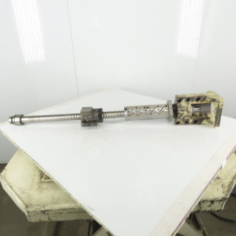 Tsubaki 31M-0083-1 Okuma MA-40HA Ball Screw Assembly 22" Travel