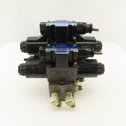 Tokimec DG4-3-2C-M-P7-H-7-52 5/3 Position Valve Assembly Regulator Manifold 24DC