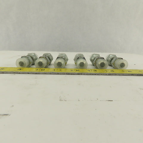 1/4 NPT Female Swivel 9/16-18 (-6)JIC Flared Hydraulic Straight Fitting Lot Of 6