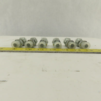 1/4 NPT Female Swivel 9/16-18 (-6)JIC Flared Hydraulic Straight Fitting Lot Of 6