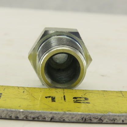 3/4" NPT Male Rigid x 1/2-20 (-5) JIC Flare Adapter Fitting Lot Of 5