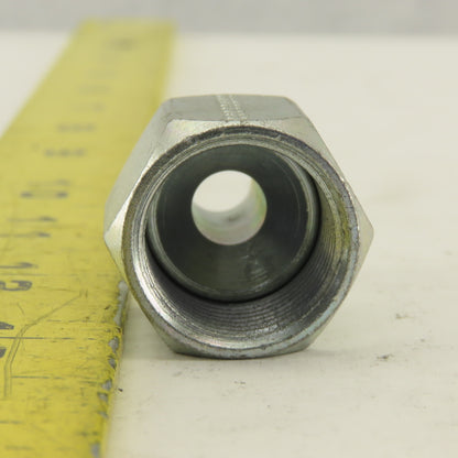 3/4-16 (-8) Female Swivel Flare x 9/16-18 (-6) Male Straight Adapter Lot Of 5