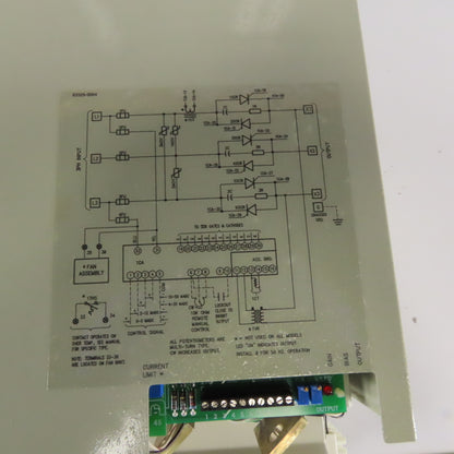 Spang NC765-B-2351010 C-Series 290kVa 480V 3Ph Power Controller