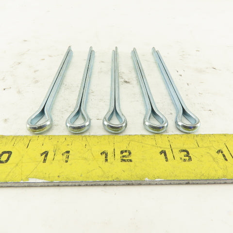 1/4" x 3" Split Cotter Pin Hair Pin Lot Of 5