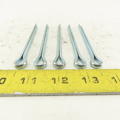 1/4" x 3" Split Cotter Pin Hair Pin Lot Of 5