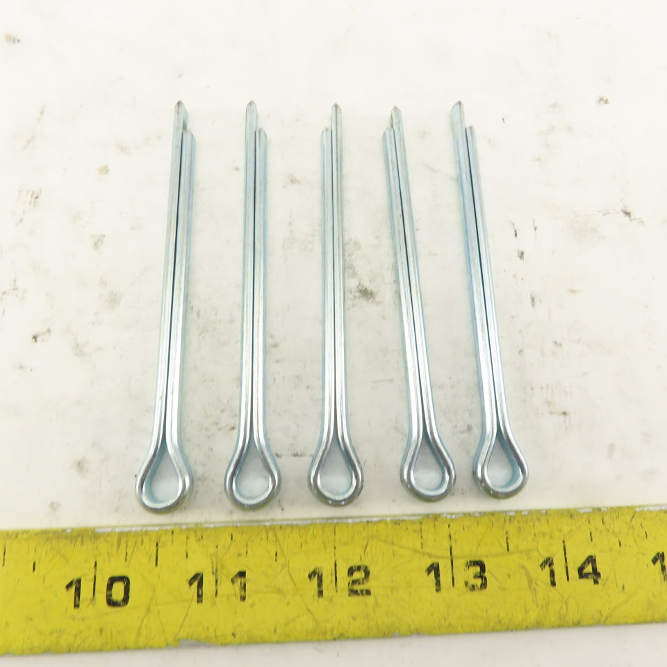 1/4" x 3" Split Cotter Pin Hair Pin Lot Of 5