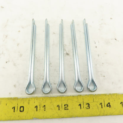 1/4" x 3" Split Cotter Pin Hair Pin Lot Of 5