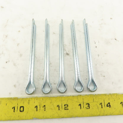1/4" x 3" Split Cotter Pin Hair Pin Lot Of 5