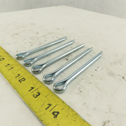 1/4" x 3" Split Cotter Pin Hair Pin Lot Of 5