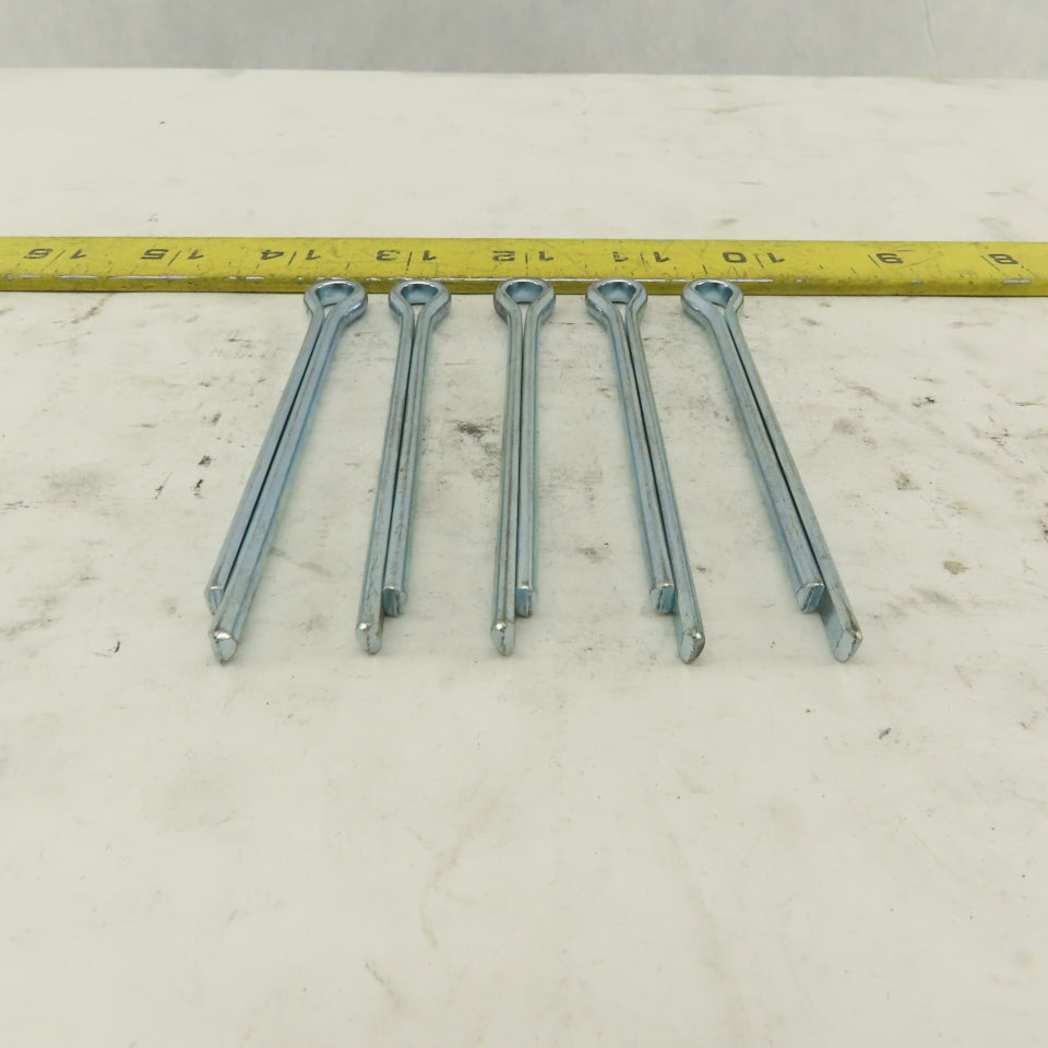 1/4" x 3" Split Cotter Pin Hair Pin Lot Of 5