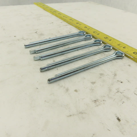1/4" x 3" Split Cotter Pin Hair Pin Lot Of 5