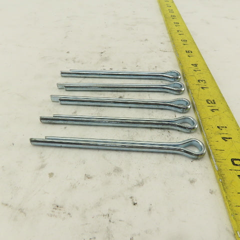 1/4" x 3" Split Cotter Pin Hair Pin Lot Of 5
