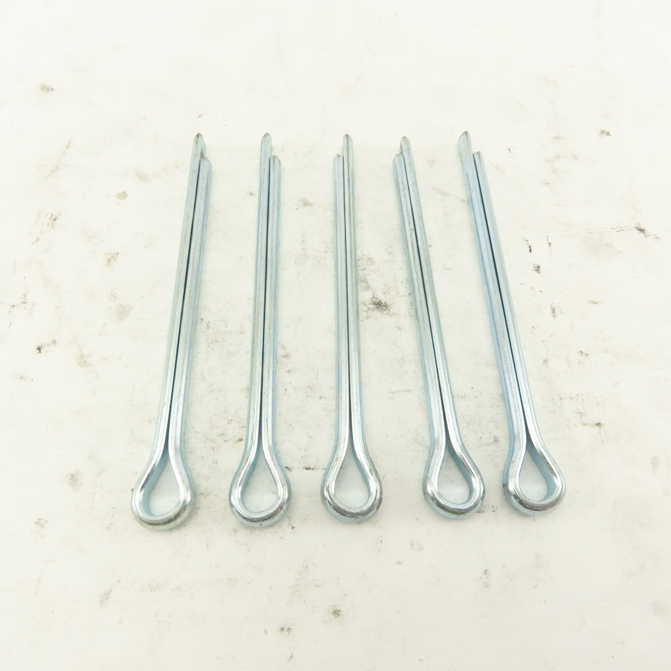1/4" x 3" Split Cotter Pin Hair Pin Lot Of 5