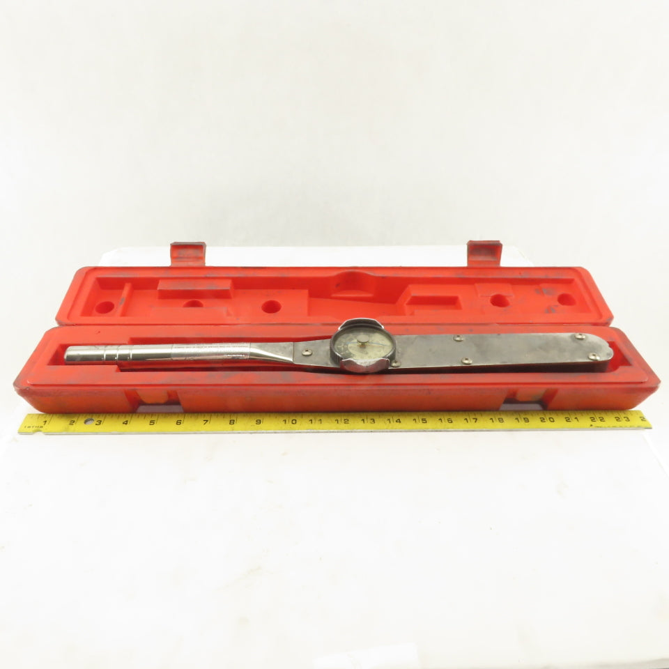 Proto 6121A 175Ft/Lbs. 24M/KG Dial Torque Wrench 1/2" Drive