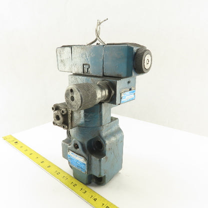 Vickers TCG62-06-FV-C-P2-T Tokimec 105-210 kgf/cm2 Pressure Relief Valve