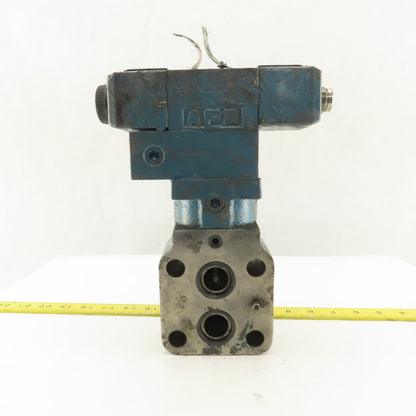 Vickers TCG62-06-FV-C-P2-T Tokimec 105-210 kgf/cm2 Pressure Relief Valve