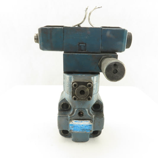 Vickers TCG62-06-FV-C-P2-T Tokimec 105-210 kgf/cm2 Pressure Relief Valve
