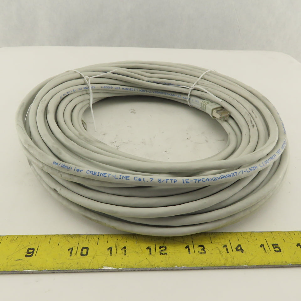 Weidmuller 1165940300 Network Cable Assembly 8 Position RJ45 Plug 30m