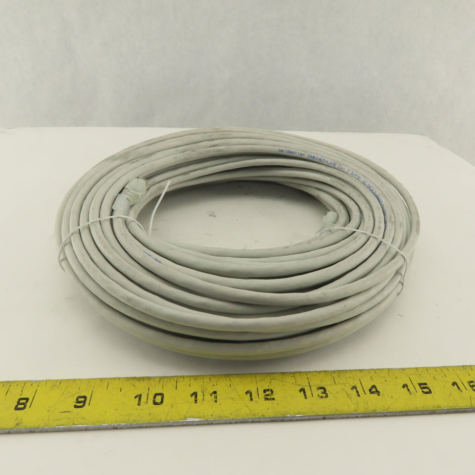 Weidmuller 1165940300 Network Cable Assembly 8 Position RJ45 Plug 30m