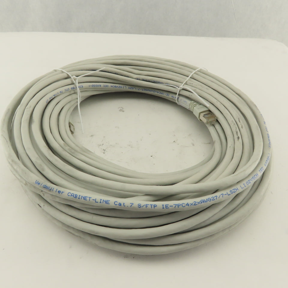 Weidmuller 1165940300 Network Cable Assembly 8 Position RJ45 Plug 30m