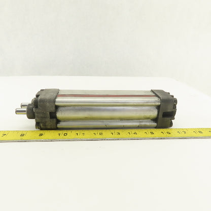 Hytor 1-3/8" Bore 4" Dual Rod Guided Double Acting Air Cylinder